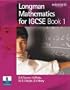 Longman Mathematics for IGCSE: Bk. 1