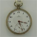 Vintage Antique watch: Omega Metal Vintage Pocket Watch, 1930's by Swiss
