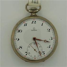 Click here to buy Vintage Antique watch: Omega Metal Vintage Pocket Watch, 1930's by Swiss.