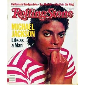 Michael Jackson / Rolling Stone Magazine Vol. 389, February 17, 1983, Art Print by Bonnie Schiffman