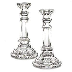 Waterford Crystal Kinsley Candlestick Pair 10 by 