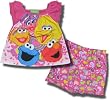 Sesame Street "Everyone's Here" 2 Piece Pajama Set for girls
