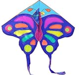 Hengda Easy Flyer Kite For Kids - Kite - Large Easy Flyer Kite - Butterfly (86