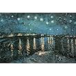 Starry Night over the Rhone, c.1888 Poster Print by Vincent van Gogh, 36x24