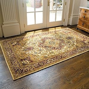 Classic Golden River Area Rug - 8' Round - Frontgate