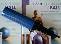 Pumpe f&uuml;r Gymnastikball, Ball, Luftmatratze, auch z.B. Luftballons,  kleine Doppelhub Handpumpe aus stabilem Kunststoff
