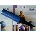 Pumpe f�r Gymnastikball, Ball, Luftmatratze, auch z.B. Luftballons,  kleine Doppelhub Handpumpe aus stabilem Kunststoff