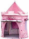 Childrens Princess Pop Up Castle - Suitable for Indoor & Outdoor Use : Girls Pink Toy Play Tent / Playhouse / Den