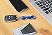 KeySmart - Compact Key Holder (2-8 Keys, Blue)