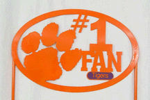 Clemson Tigers Yard Sign