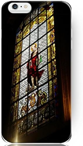 Beautiful Iphone 6 Case 4.7 Inch Retro Colorful Patern Back Cover Skin -- Old Man Painting Glass