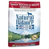 Natural Balance Sweet Potato and Bison Formula Dog Food, 28-Pound Bag