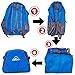 Travel Backpack Hiking Daypack, 30L Lightweight Waterproof Climbing Backpack(black)