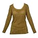 Billabong Ladies Yellow Long Sleeve Top - S - (008814-008819)