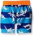 iXtreme Baby Boys' Stripe with Shark Swim Trunk