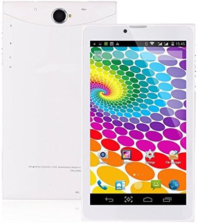 Amar® Asj White New Style 7 Inch Dual Core 3g Tablet Pc Support 2g 3g Sim Card Slot Phone Call Gps Wifi Fm Tablet Pc 7 Inch 3g Phone Call Tablet Mtk8312 Dual Core 1.2ghz Android 4.2 Sim Slot Dual Camera GPS Bluetooth 512mb/4g