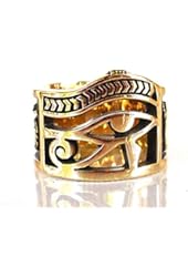 Eye of Horus Ring All Size Style Heavy Biker Harley Rocker Men's Jewelry (Br-019)