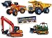Construction Vehicle Cutouts 16 (4 count)