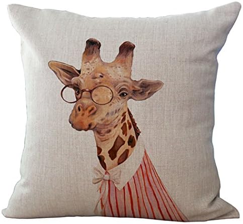 Animal Style Lovely Cartoon Green Beige Elephant Pass Love Letters Sofa Simple Home Decor Design Throw Pillow Case Decor Cushion Covers Square 1818