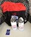 Disney Cruise Line Castaway Club Beach Carry All Bag with 2 Walter Bottles