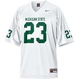 Nike Michigan State Spartans #23 White Juvenile Replica Football Jersey