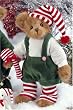Andy Sweetooth 14" Christmas Dressed Stuffed Teddy Bear by Bearington