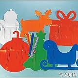 Giant Happy Holiday Weaving Boards