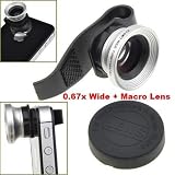 BestDealUSA 0.67x Wide Angle + Detachable Macro Camera Lens for iPhone 4G 4S/iPad 2/New iPad