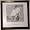 SET of 6 - 5/8" Wide Square Black Wood 8x8 Picture Frames, Glass