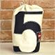 360° 世界を旅したヨットの帆を使ったリサイクルバック トイレットバック TOILETT BAG BLACK