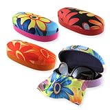 As113 Floral w/ Cloth Eyeglass/sunglass Case
