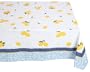 DII Le Limon 60 by 84-Inch Print Tablecloth