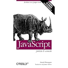 JavaScript : Pr�cis et concis (en fran�ais)