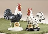 Rooster Salt and Pepper Shakers Country Kitchen Decor