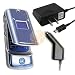 WALL+CAR CHARGER+PHONE CASE FOR MOTOROLA KRZR KRAZR K1
