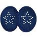 Denim - Genuine SWAROVSKI Crystal Embellished Ear Mitts Bandless Ear Muffs 100g ThinsulateTM Insulation DuPontTM Teflon&reg; (Various Colors/Styles)