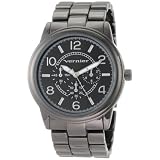 Vernier Womens VNR204 Round Gun metal Bracelet Quar