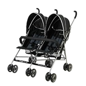 Dream On Me Double Twin Stroller