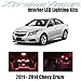 XtremeVision Chevy Cruze 2011-2014 (12 Pieces) Red Premium Interior LED Kit Package + Installation Tool