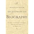 The Houghton Mifflin Dictionary of Biography