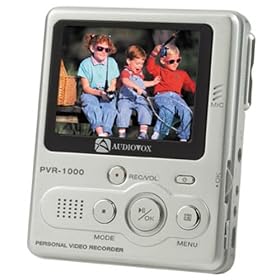 Audiovox PVR1000 Portable Personal Video Recorder with 2.5" LCD
