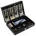 First Alert 3026F Heavy-Duty Locking Steel Cash Box, Black
