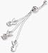 Long chains with a cascade of Playboy bunnies belly button ring