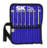 SK 6127 Long Pin Punch Set 7 Piece by SK Hand Tool