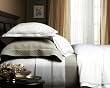 Pinzon 400-Thread-Count 100% Cotton Sateen Hotel Satin Stitch Full/Queen Duvet, Silver Grey