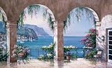 Mediterranean Arch Mural