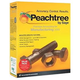 Peachtree Premium Accounting for Manufacturing 2009 Multi-User Value Pack by Sage Software