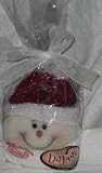 Snowman with Red Hat Little Dipper Ornament Wax Dipped Plush - by Ganz