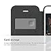 elago® [Leather Flip[Black] - [Card Slot][Screen Protection][Premium Hybrid Construction] – for iPhone 6/6S Plus