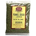 Spicy World Lukhnow Fennel Seeds, 7-Ounce Bags (Pack of 6)